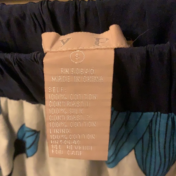 Hype for Anthropologie cotton and silk skirt, S - Picture 2 of 4